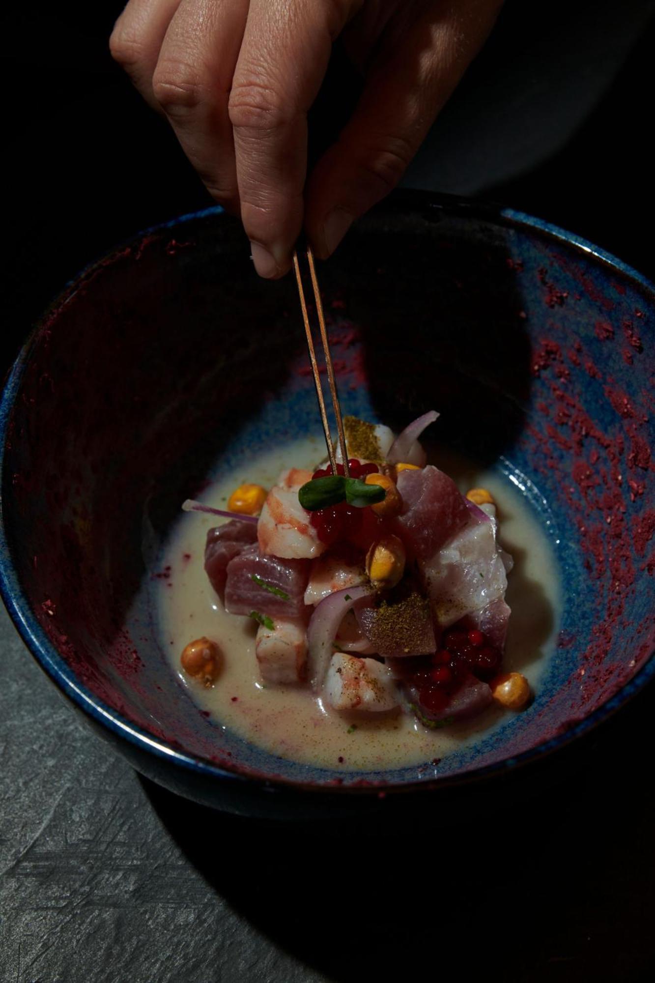 The Click Clack Hotel Medellín Eksteriør billede Ceviche