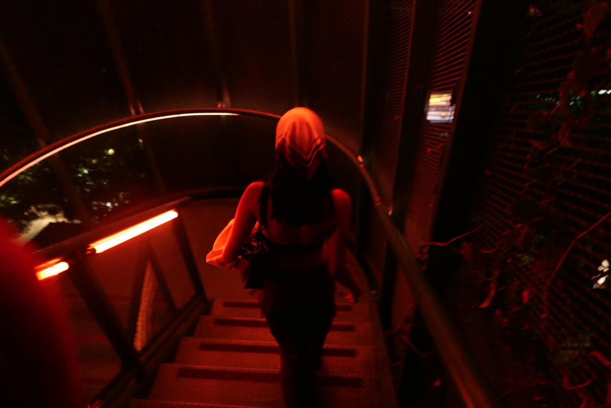 The Click Clack Hotel Medellín Eksteriør billede Stairs at the station